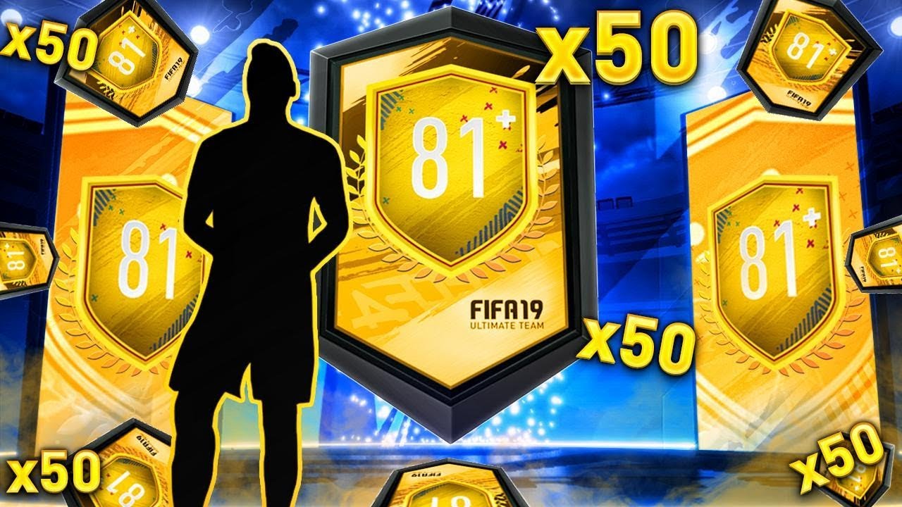 50 x 81+ DOUBLE UPGARDE PACKS! SO MANY WALKOUTS!!! FIFA 19 Ultimate Team