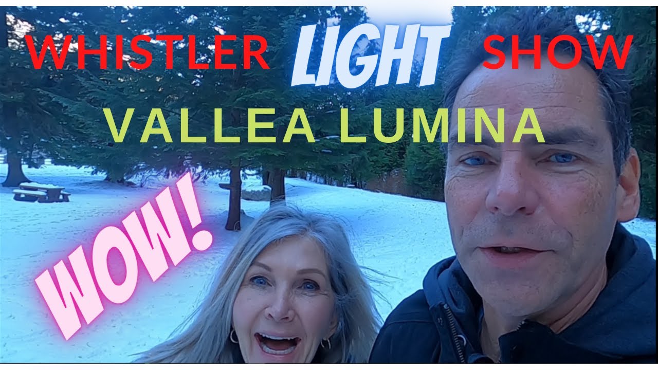 Fantastic light show in Whistler BC