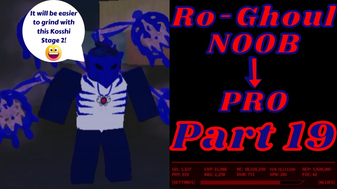 Noob to Pro as Ghoul in Ro-Ghoul | Part 19 | Roblox