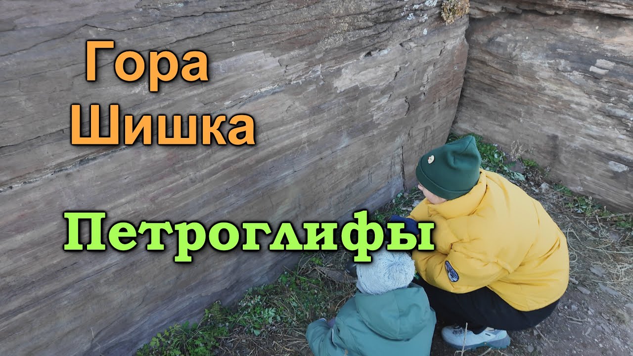 Гора Шишка, петроглифы. Снято на DJI Pocket 3. Деревня Быстрая