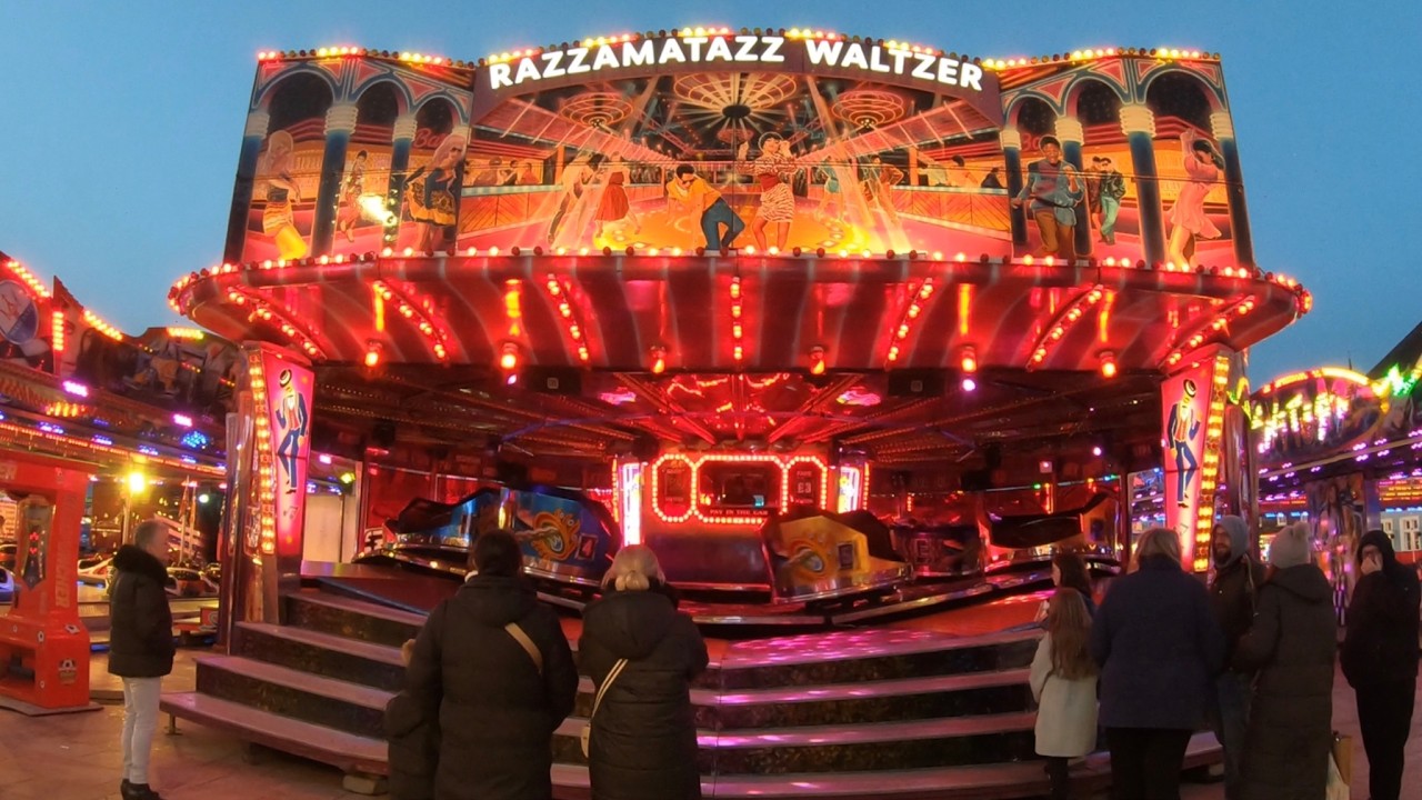 Razzamatazz Waltzer - Off-ride POV - Kings Lynn Mart Fair 2026