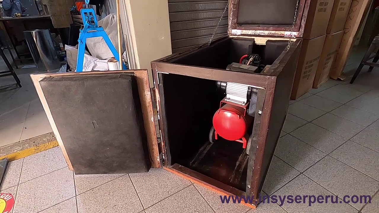Caja Acústica para Compresoras   Aislamiento Acústico