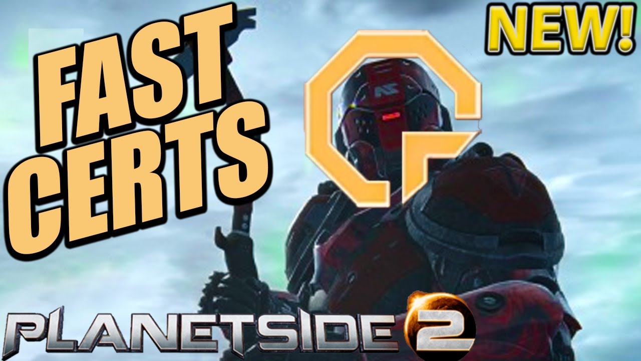 ЛУЧШИЕ способы фарма сертификатов в Planetside 2