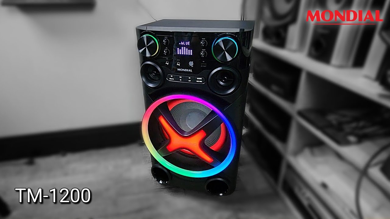 Unboxing (desembalando) Mondial TM-1200