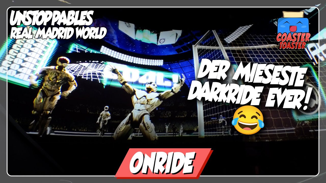 Der MIESESTE Darkride ever! 😂 Unstoppables The Universe Cup - Real Madrid World | POV