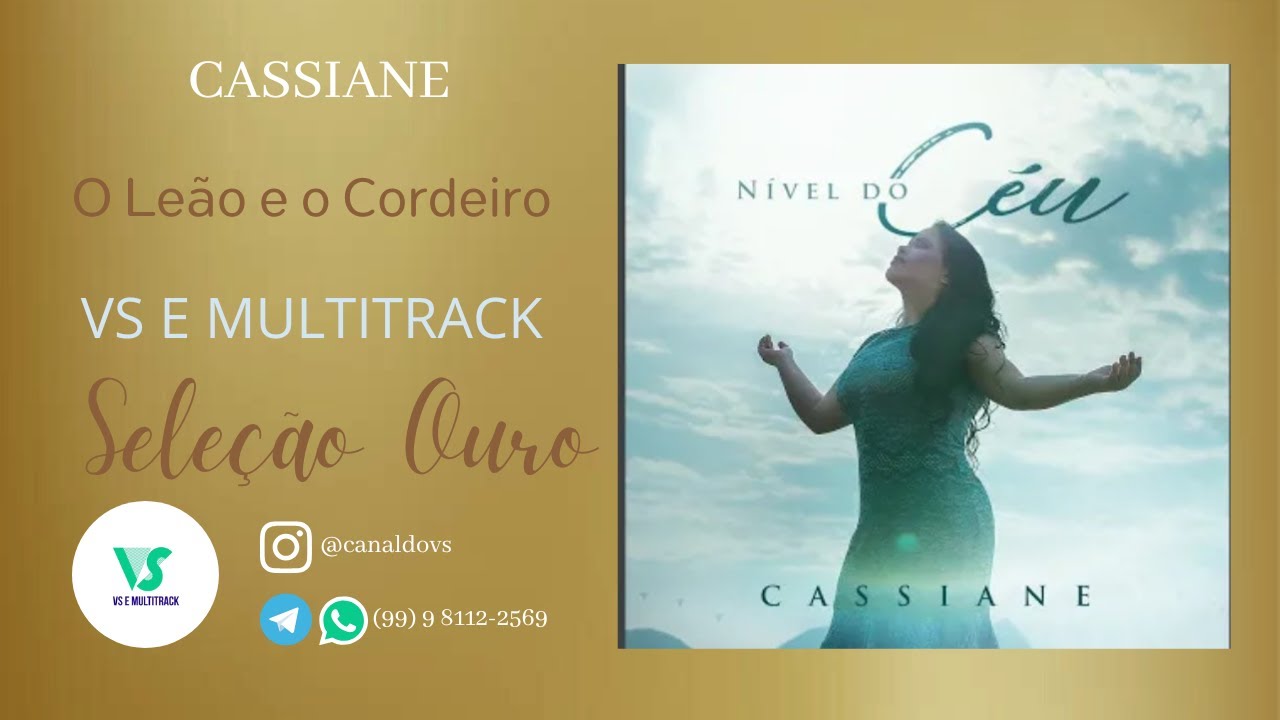 Cassiane - O Leão e o Cordeiro - (VS e MULTITRACK)