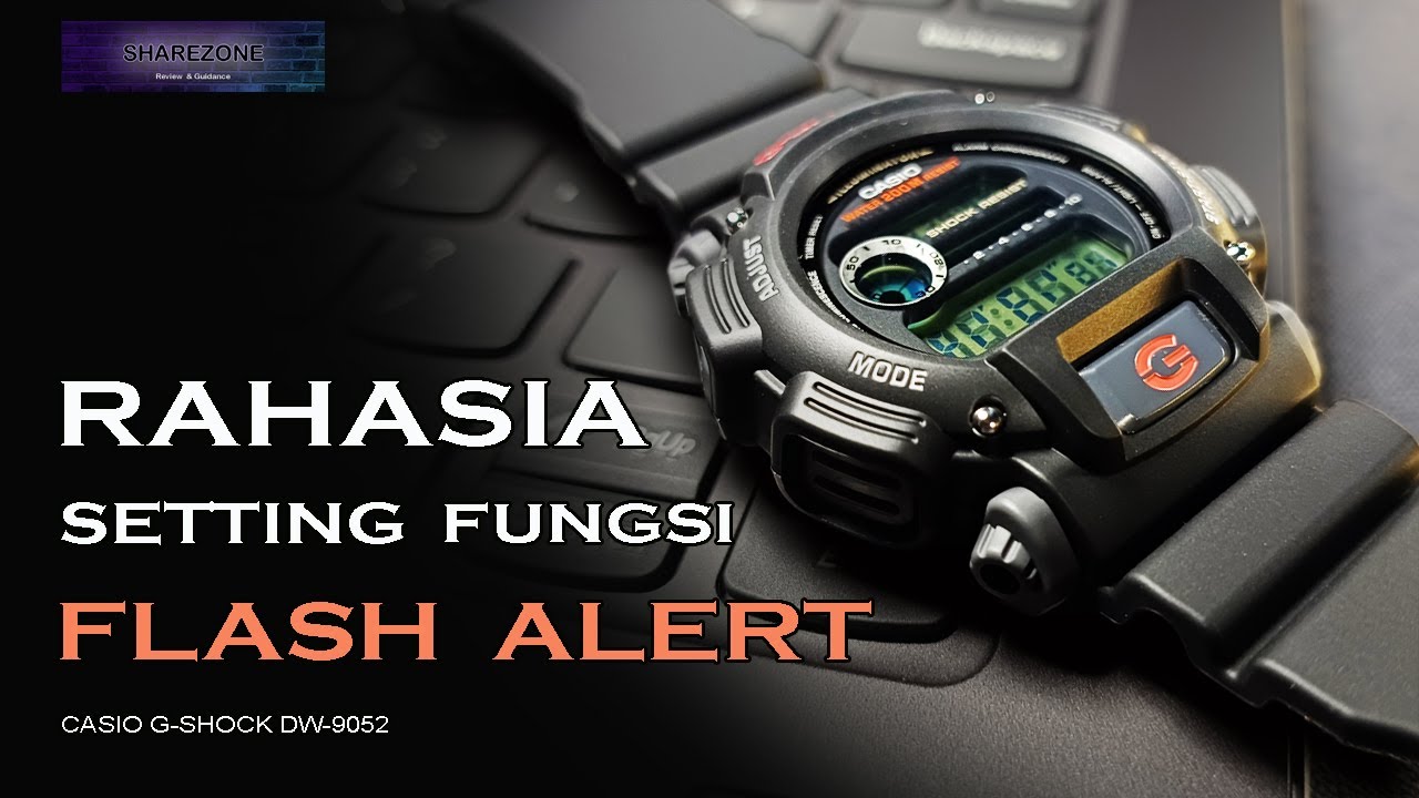 CASIO G-SHOCK TERMURAH !!!  I  SETTING JAM TANGAN CASIO G-SHOCK DW-9052