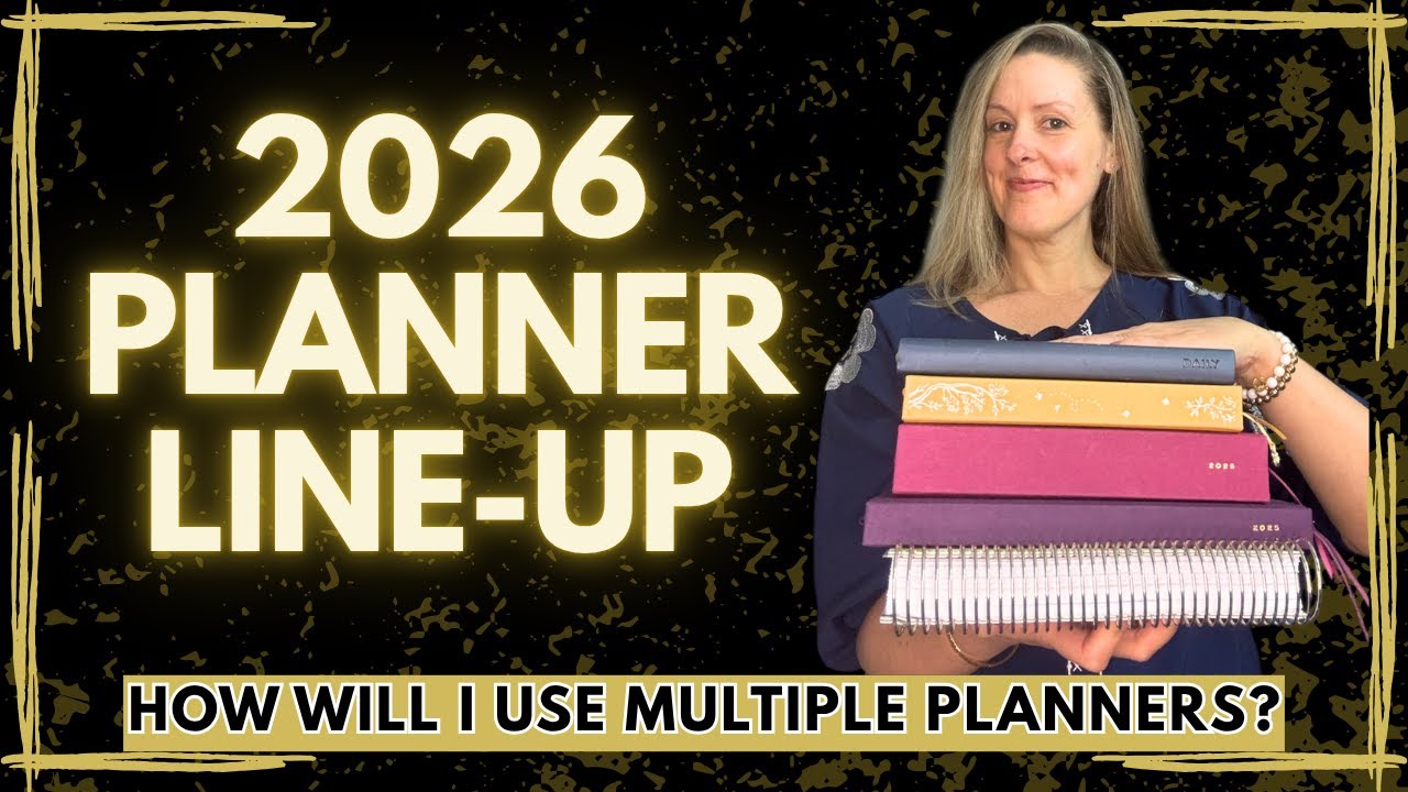2026 Planner Lineup [How I'll be Using Multiple Planners in 2026]