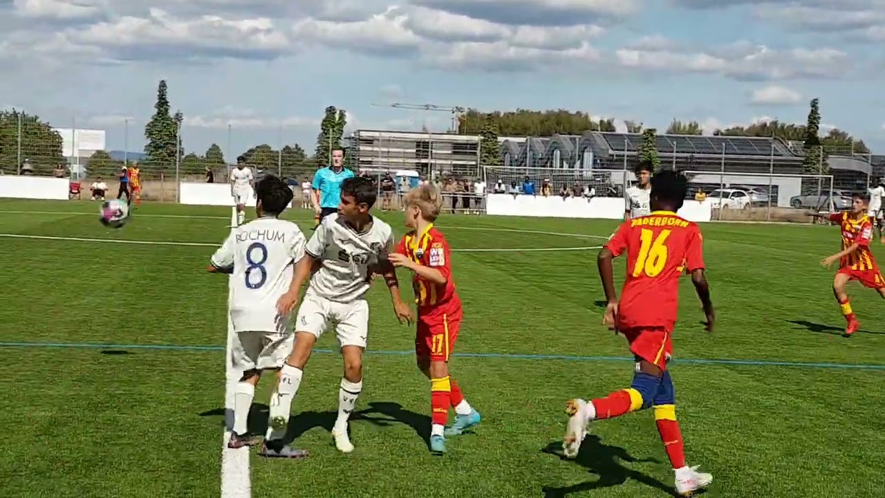 SC Paderborn U14 - VfL Bochum U14 1x20 Min, Endstand (3:4)