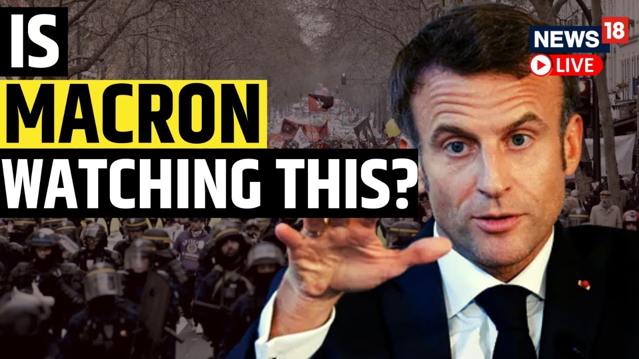 France News Live | Massive Protests Erupt In Paris Over Inflation | France Protest Live |News18 Live