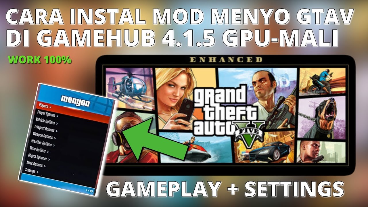HOW TO INSTALL MENYO MOD GTA V ON GAMEHUB 100% SUCCESSFUL || POCO X7 PRO || DIMENSITY 8400 #gtav 
