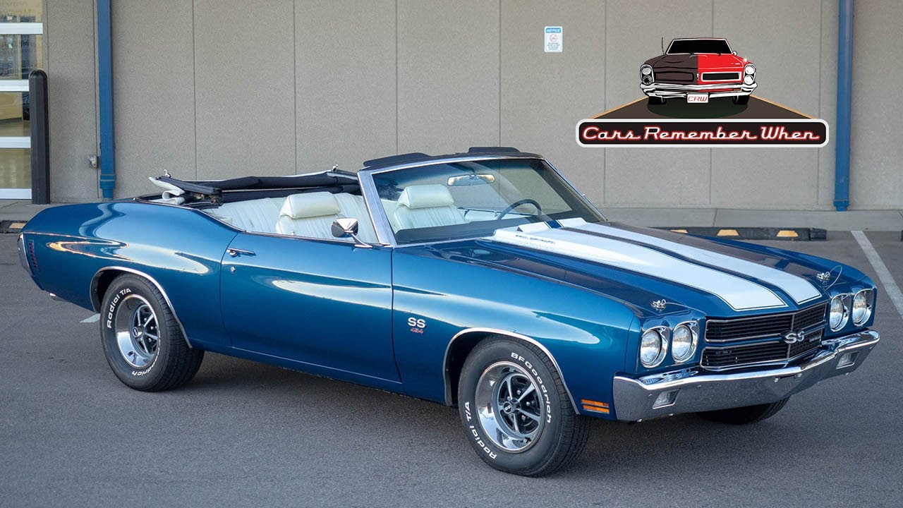 1970 Chevelle SS Convertible LS5 454 4-Speed Fathom Blue