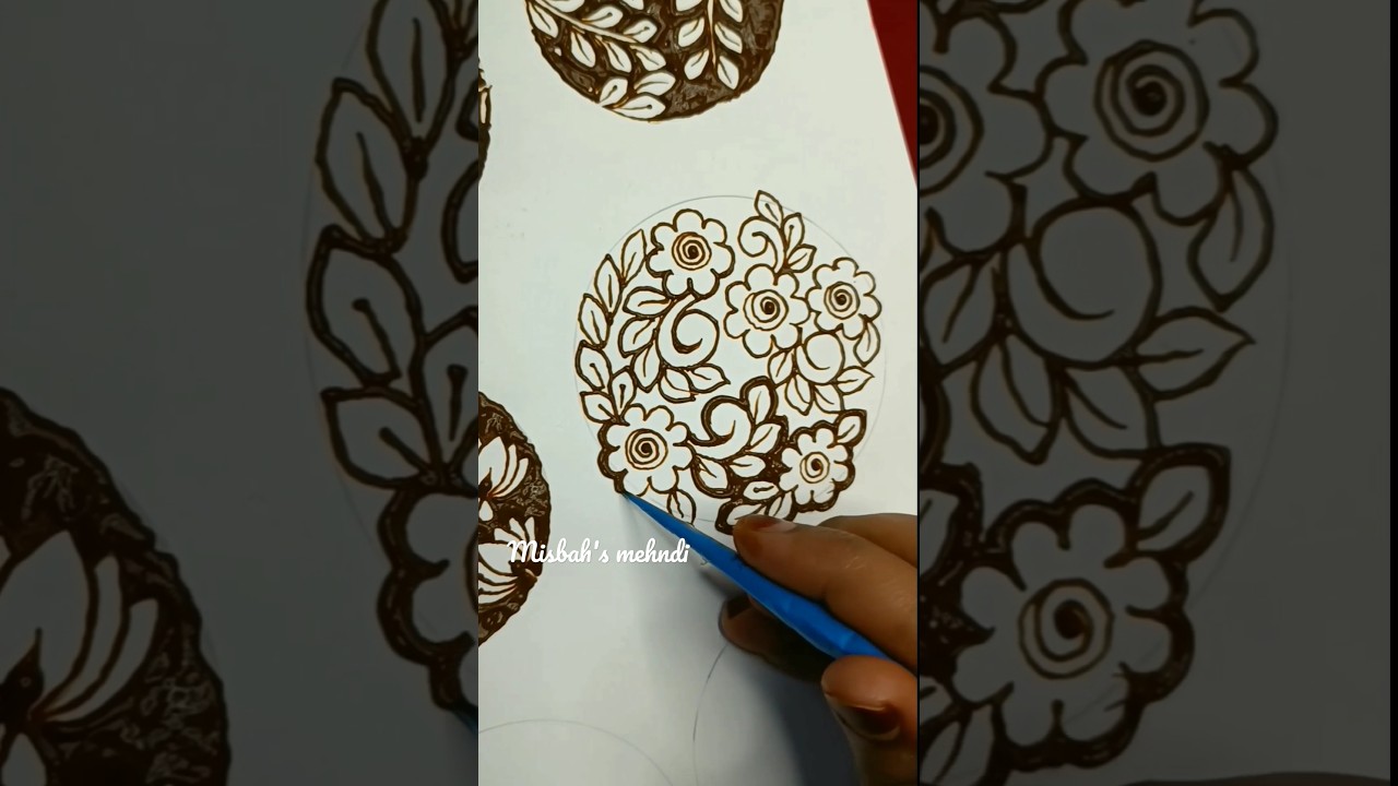 negative filling mehndi design  | henna | mehndi design