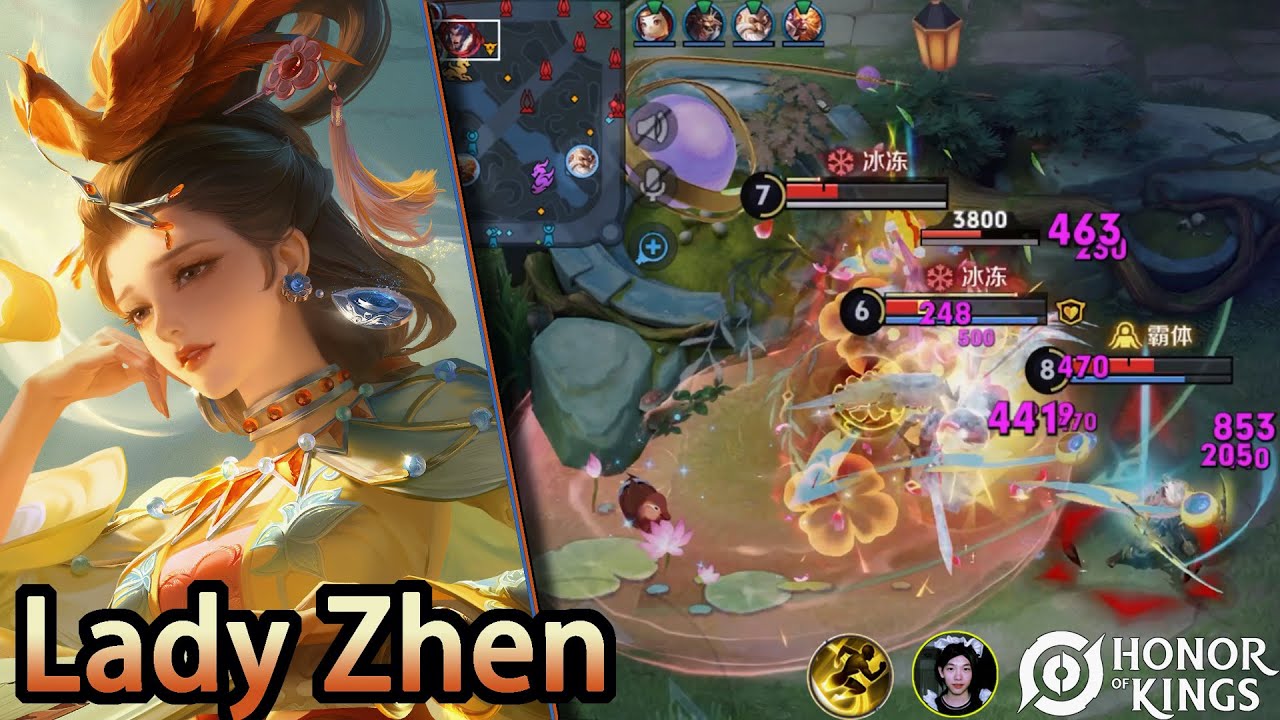 Honor of Kings（Lady Zhen）A beautiful skin｜Uma skin linda