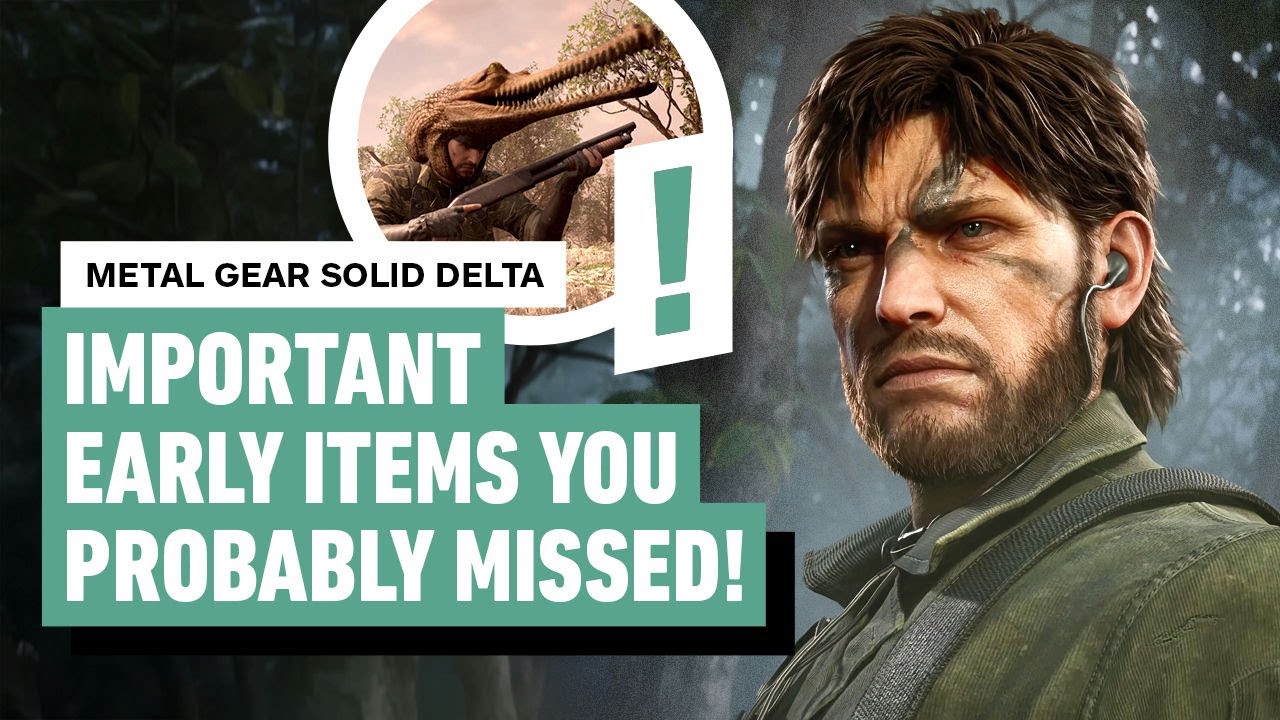 Metal Gear Solid Delta: Essential Gear You SHOULDN&rsquo;T Miss Early On!