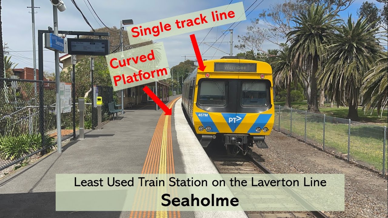Least Used Train Station on the Laverton Line - Seaholme Station
