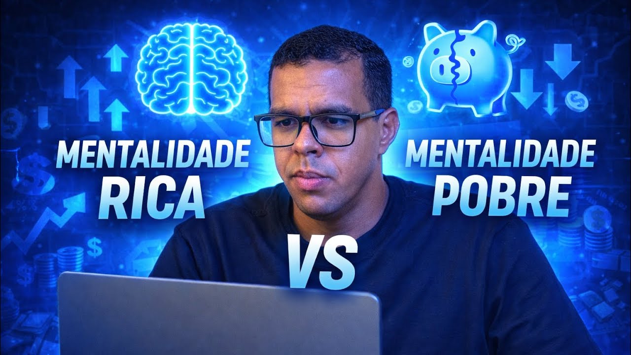 Mentalidade de rico X Mentalidade de pobre 🧠
