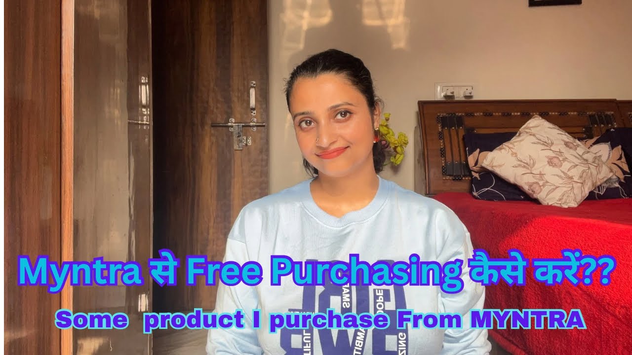 Myntra से Free Purchasing कैसे करें?? Some  product I have purchase From MYNTRA