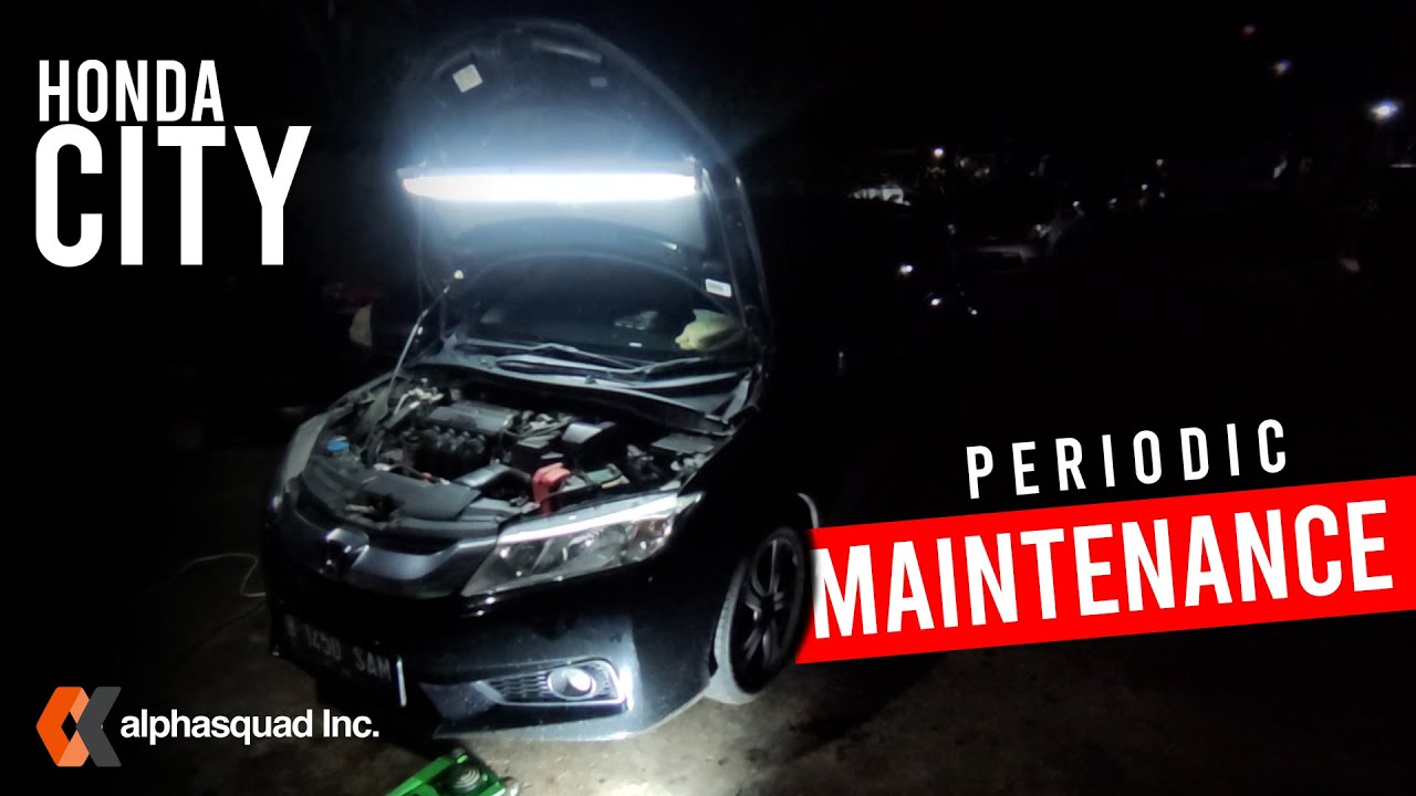 Engine Oil & Oil Filter Change - Honda City / L15Z1 / GM5 / Maintenance