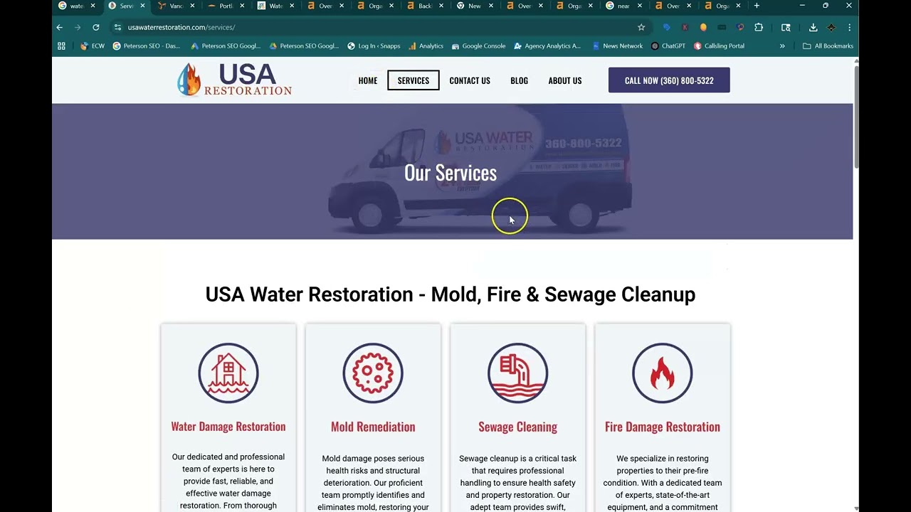 USA Restoration Online Audit | Peterson SEO