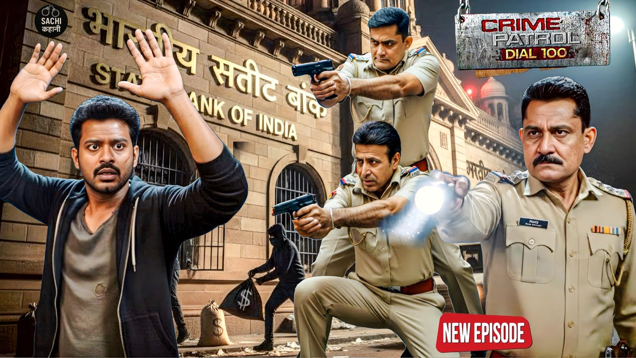 अंधेरी रात में बैंक लूटने आया शातिर चोर , पुलिस ने  पकड़ा रंगे हाथों || Crime Patrol || New Episode