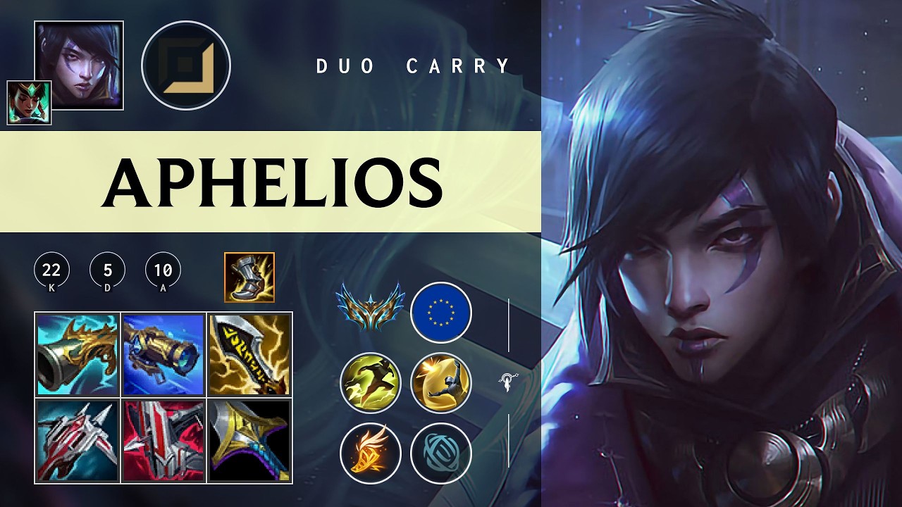 Aphelios ADC vs Corki - EUW Challenger Patch 26.05