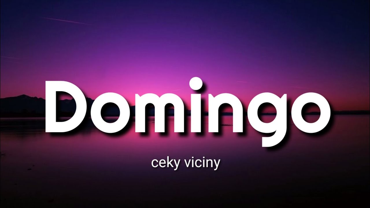 Ceky Viciny ft. Bulin 47 - DOMINGO (Lyrics) | (Pa Ella )