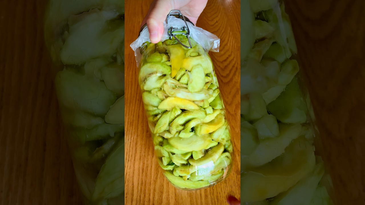 ✨夏天必存！超简单情人果DIY攻略🔥免等3天！古早味芒果青从削皮到腌制全记录！#foodies #food  #尋味世界