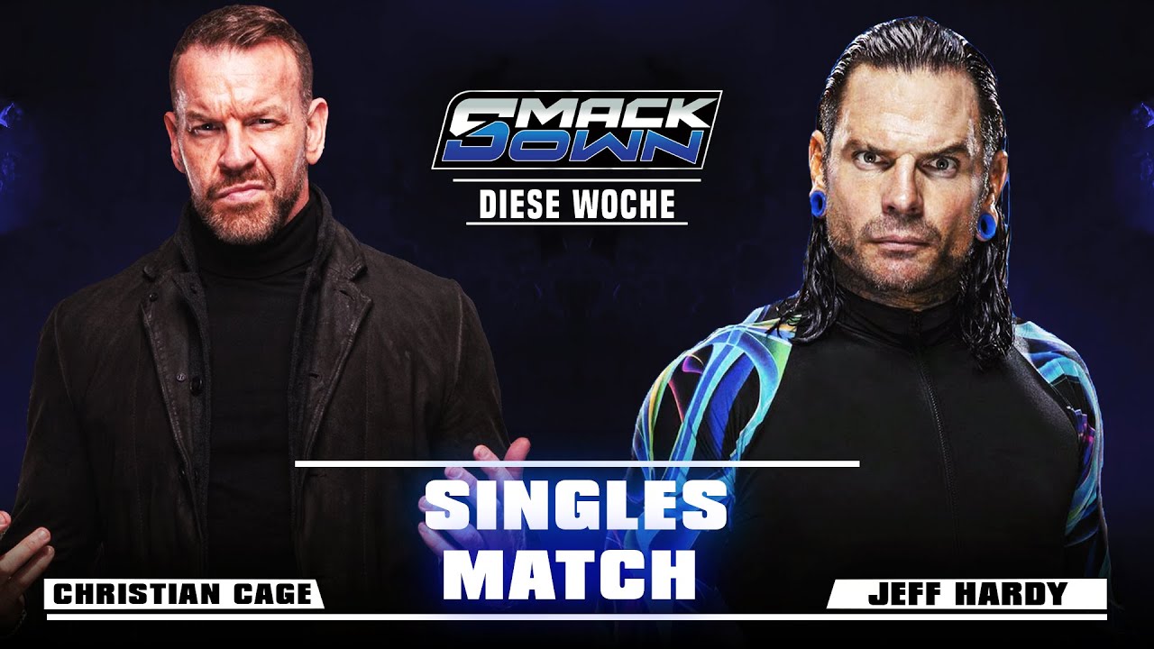 MEW Jeff Hardy vs Christian Cage | Singles Match : SmackDown