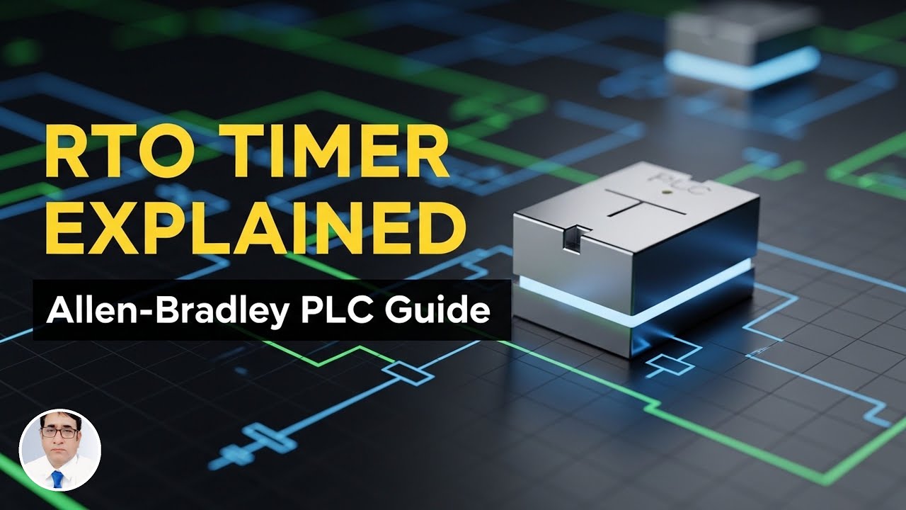 how can use (RTO) retentive  timer in allen-bradley plc