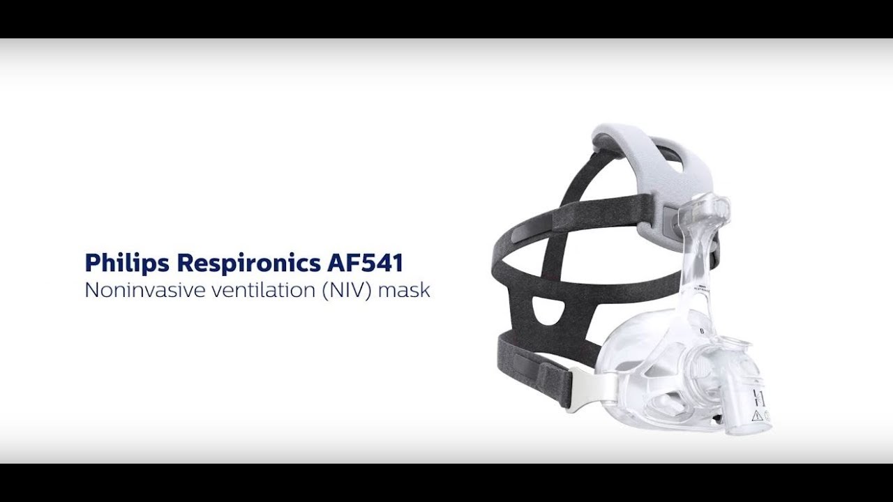 Philips Respironics AF541 Hospital Noninvasive Ventilation NIV Mask