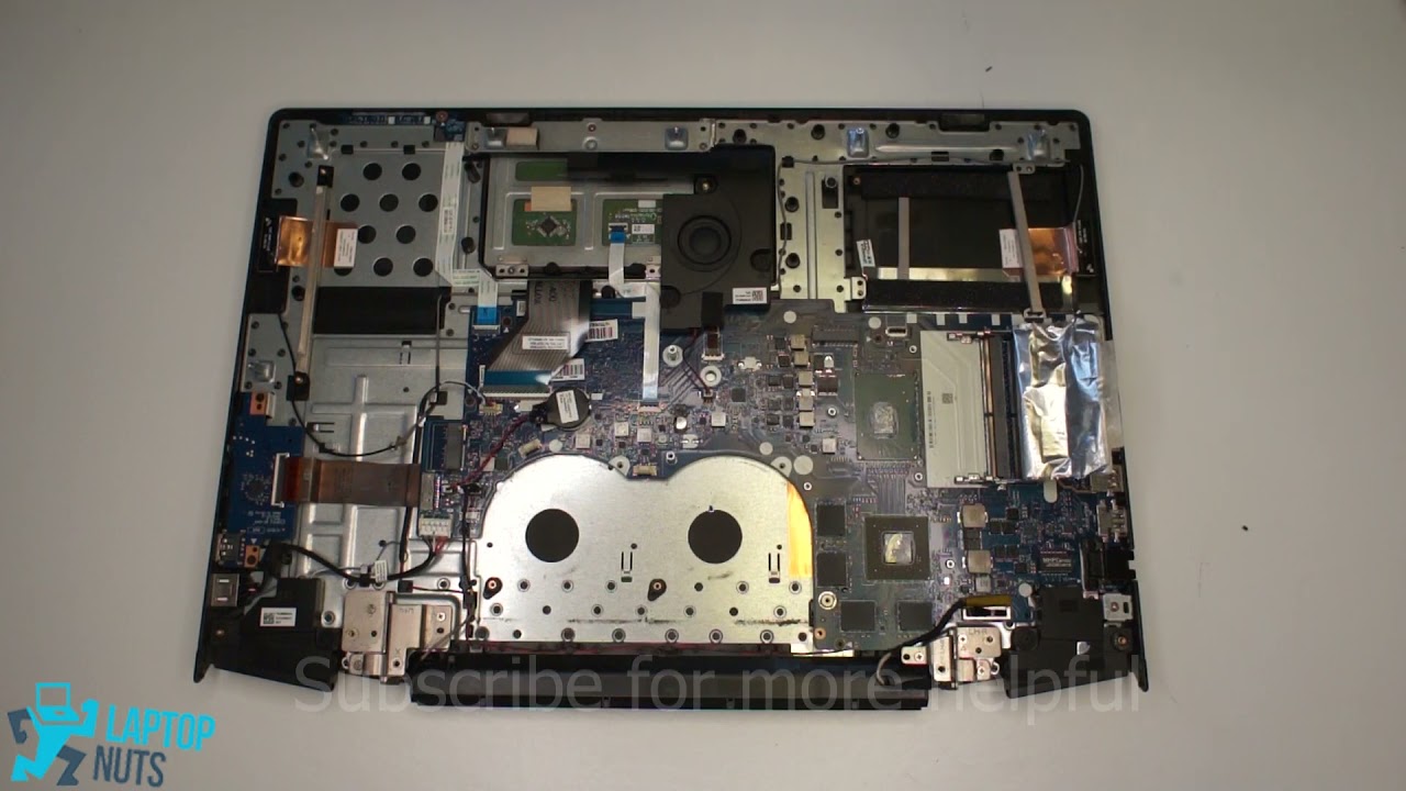 Laptop Lenovo Ideapad Y700 17ISK Disassembly Take Apart Sell.Battery, Motherboard, Heatsink and fan