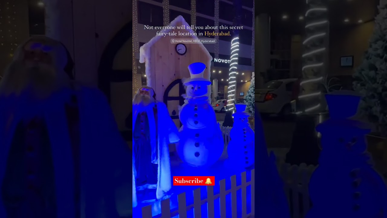 Christmas vibes at Novotel Hotel,Hi-tech City| 