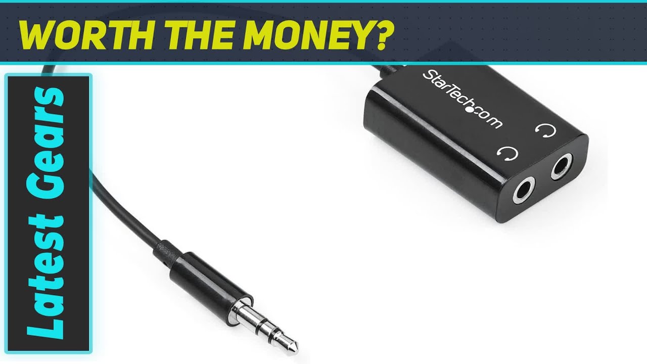 Maximize Your Audio Sharing with StarTech.com Headphone Splitter Cable!