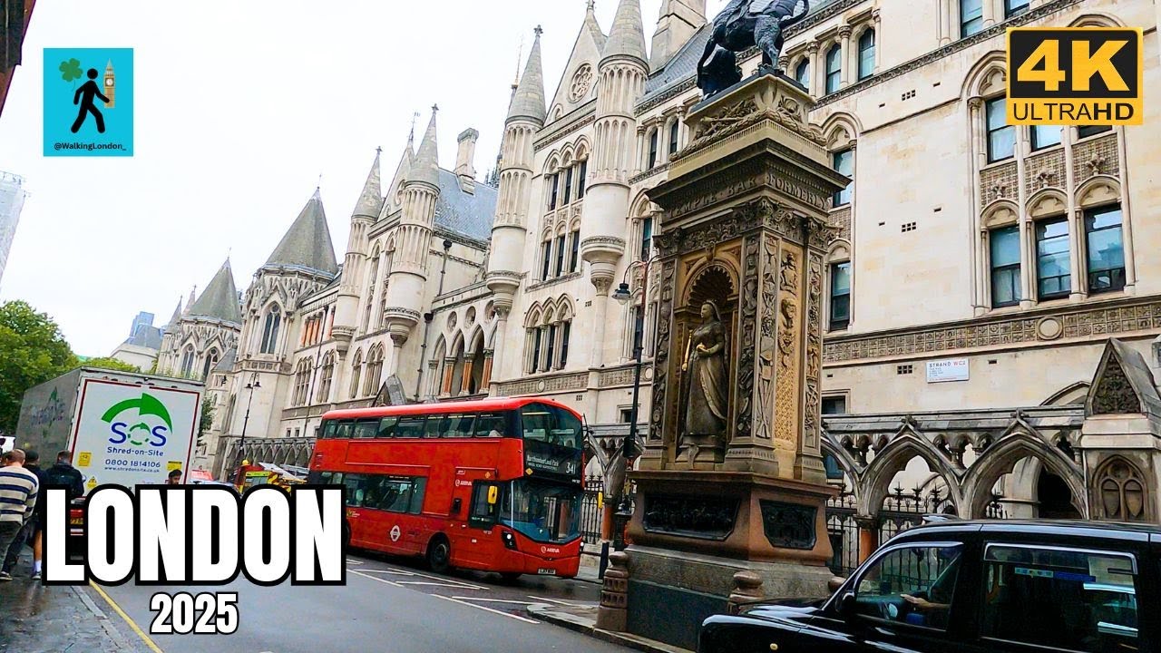 The Royal Courts of Justice & Covent Garden London 2025 @WalkingLondon_ 