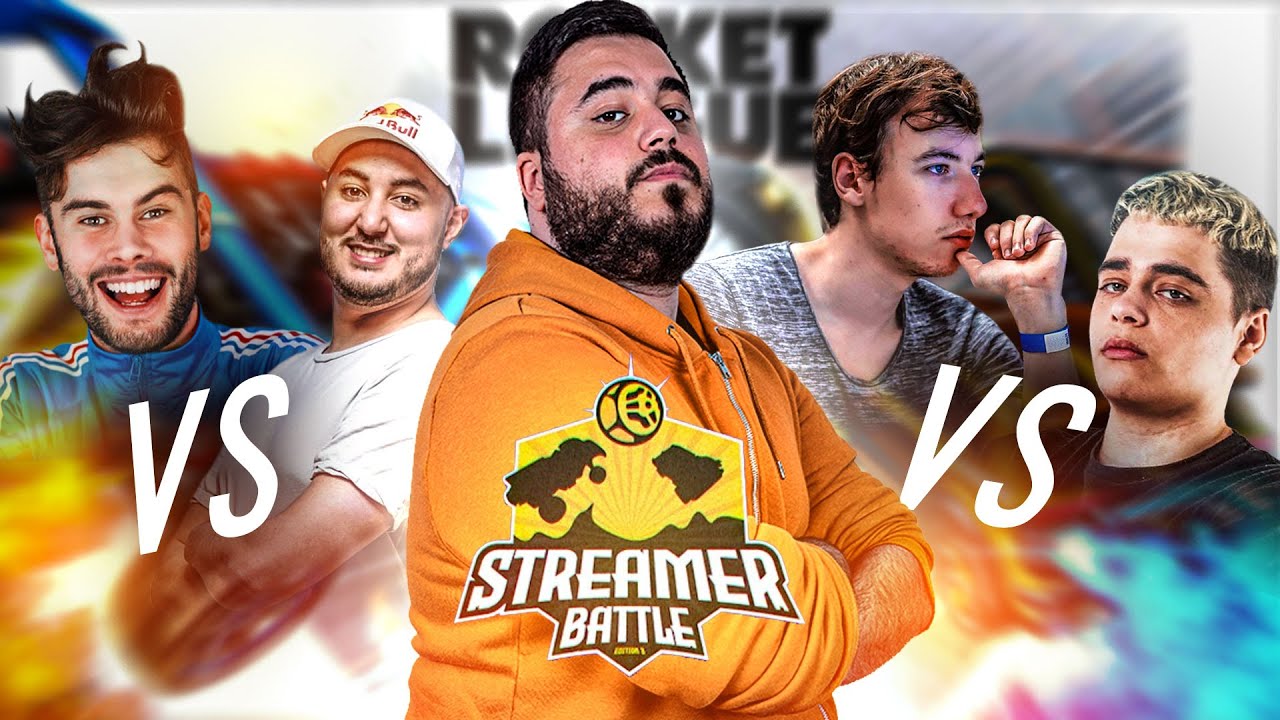 🏆 4 ÉQUIPES S'AFFRONTENT SUR ROCKET LEAGUE ! (Gotaga, LeBouseuh, Sardoche, Kameto)
