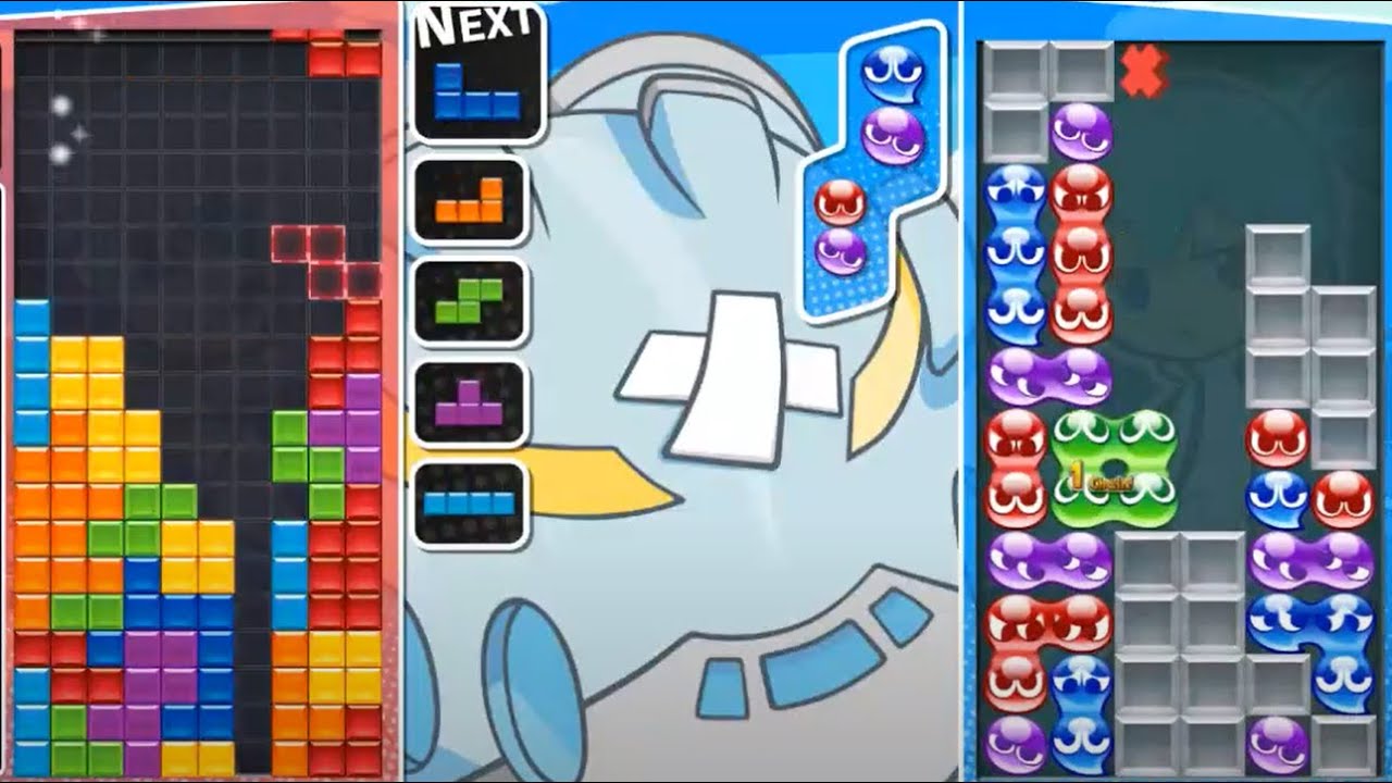 The Slightest of Disadvantages - Pro Tetris vs Pro Puyo
