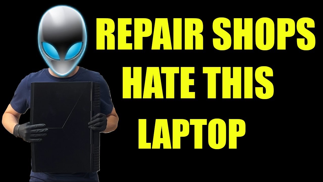 This job was TOUGH! Alienware 17 R5 Repair and Upgrade (3 Days of Pain)