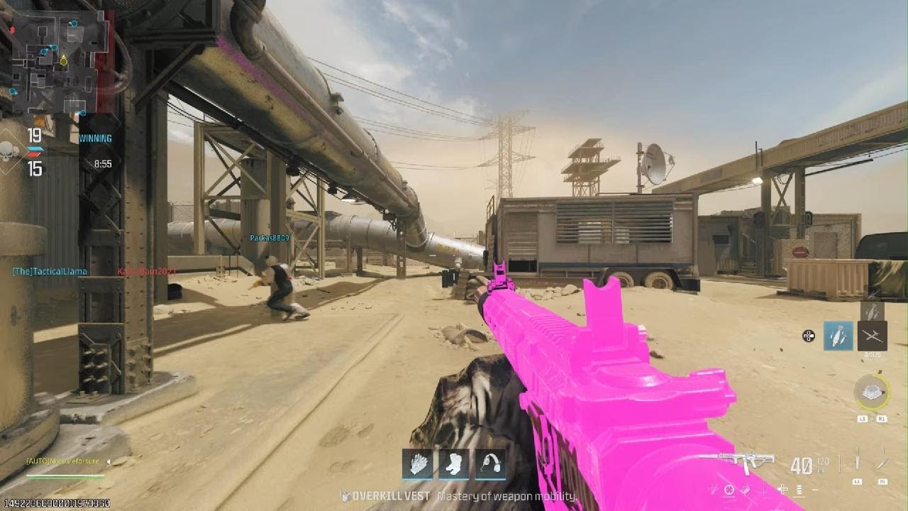 Using a glitched camo in mw3
