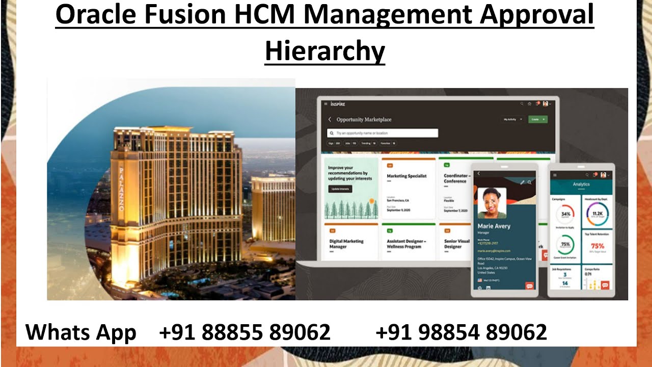 Oracle Fusion HCM R13 Management  Approval Hierarchies  Real Time Scenario with Practical