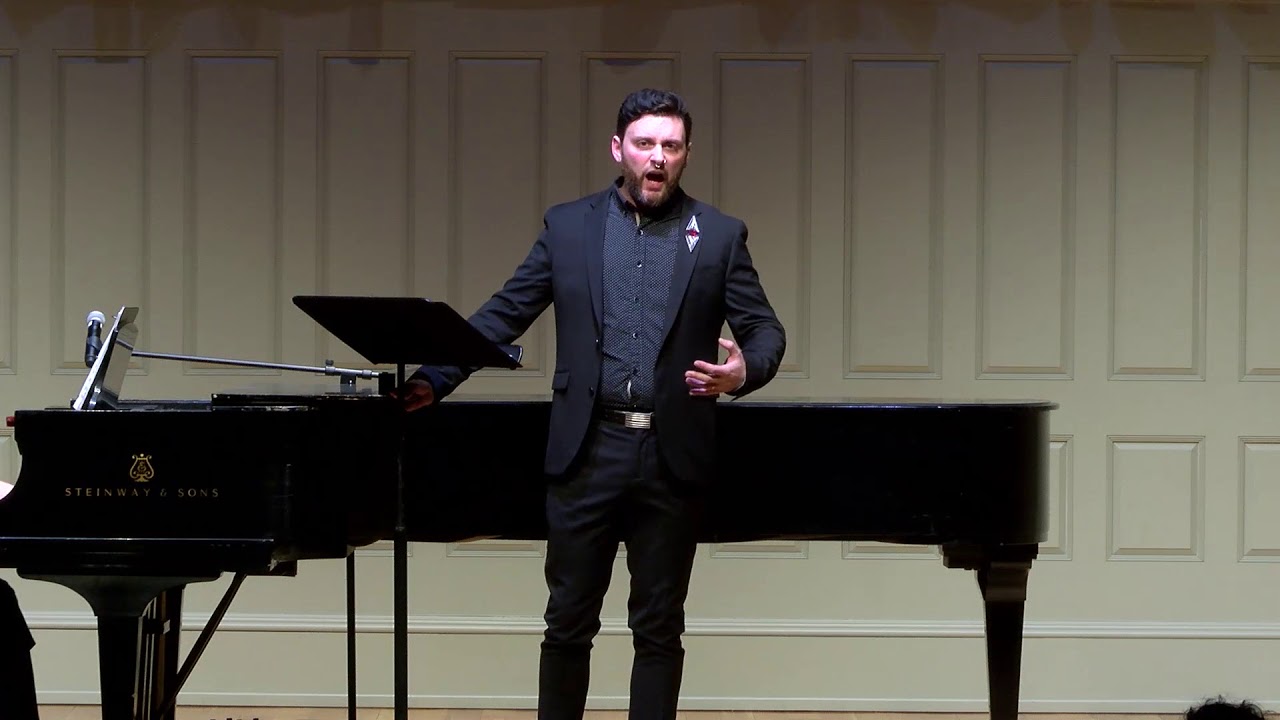 Jessye DeSilva, tenor sings 