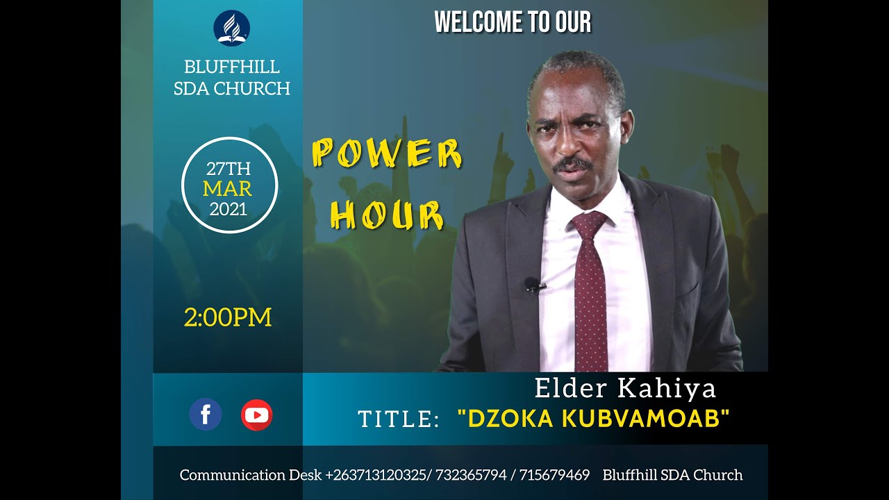 Elder Kahiya || Dzoka Moabi || 27 March 2021