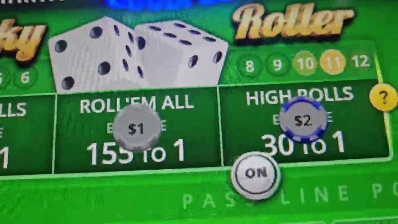 Turn 100 dollars into more than 2500.00 in less than 15 minutes.. live bubble craps.. crapless 