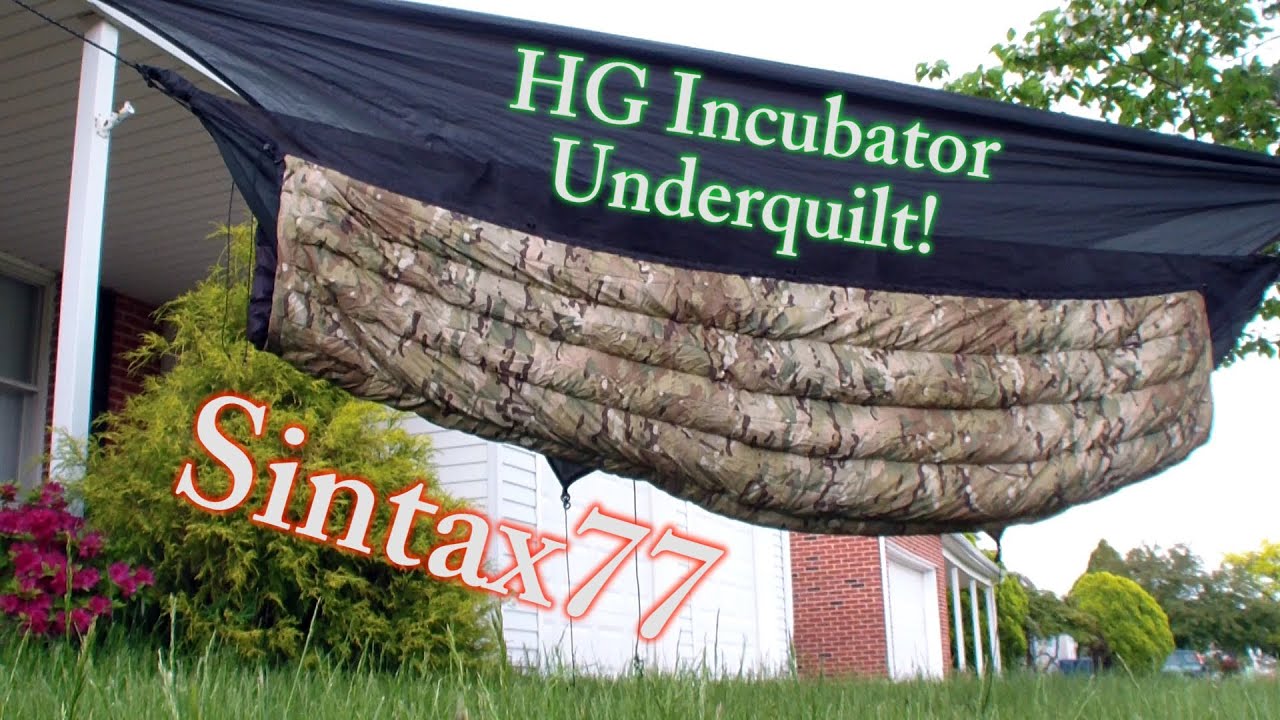 First Look - Hammock Gear Incubator 40 Underquilt