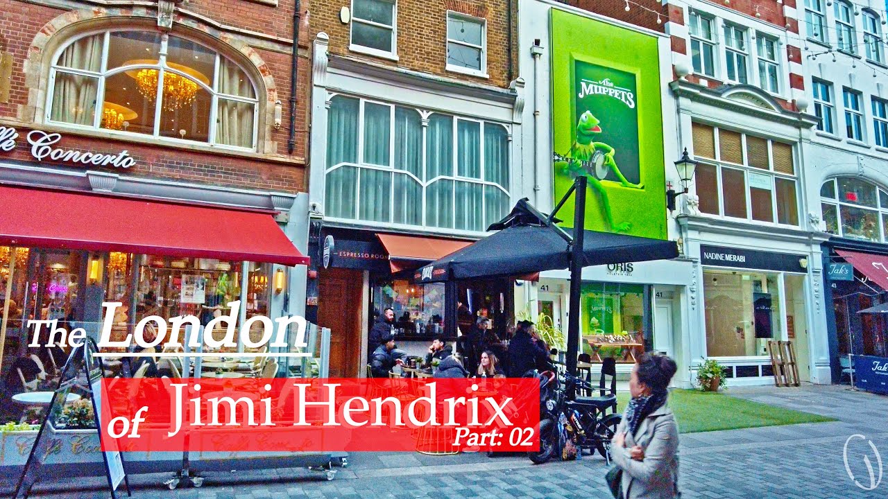 Walking in Mayfair, Fitzrovia and Marylebone, the London of Jimi Hendrix ,  4K  | Part: 02