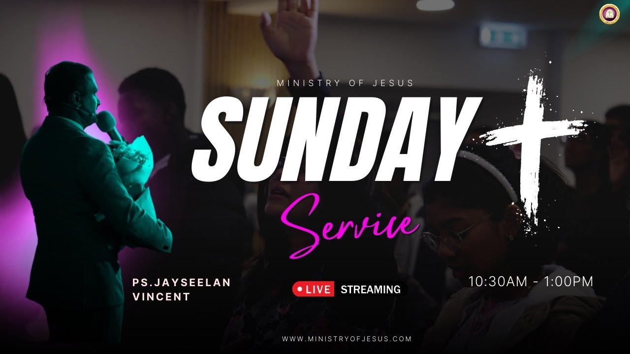 Sunday Service | 08/02/2026 | Ps. Jayaseelan Vincent | Ministry of Jesus | Dublin, Ireland