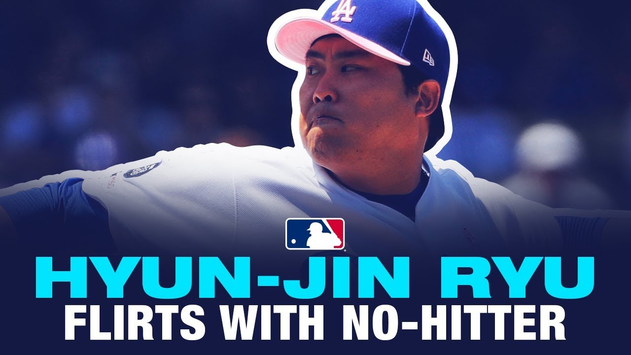 Ryu flirts with no-hitter against the Nationals