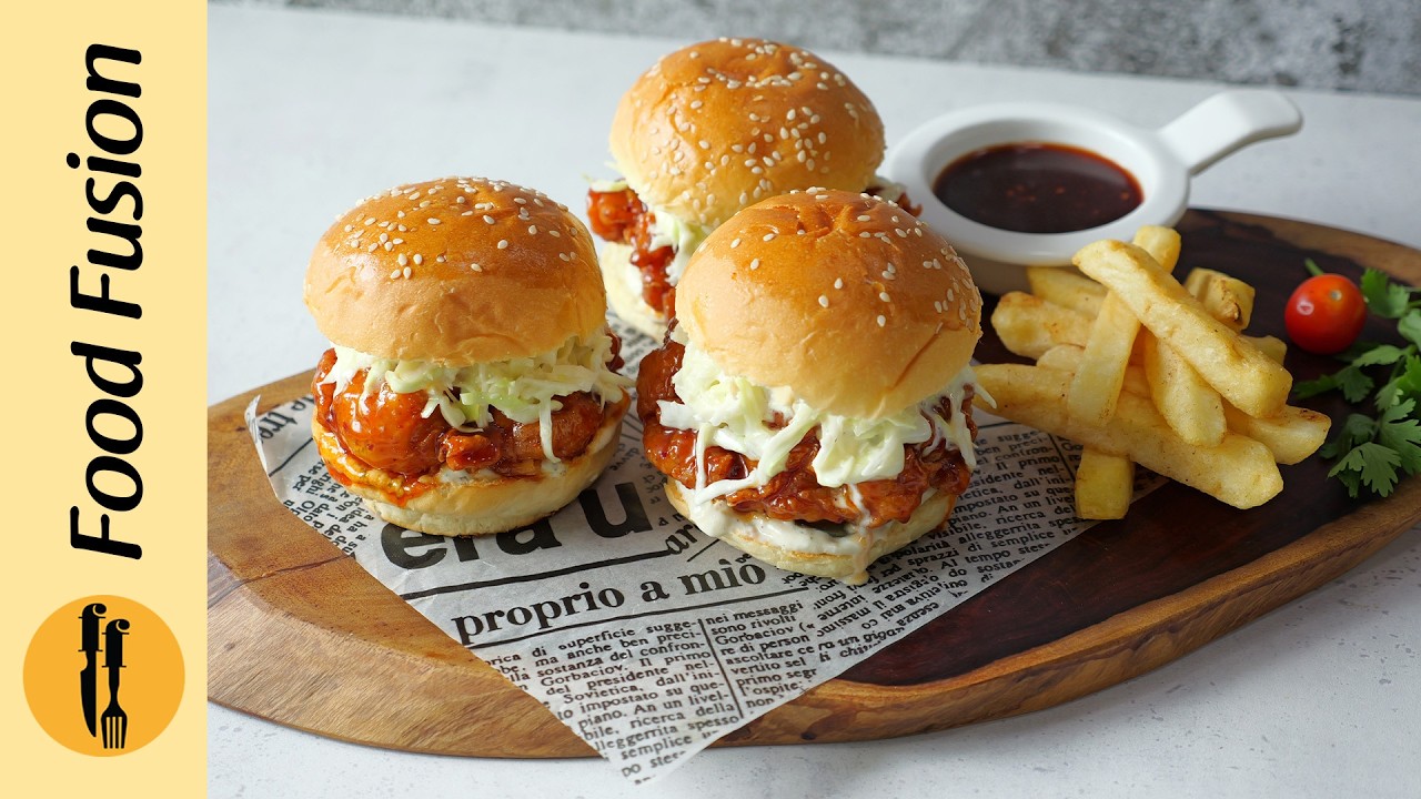 Hot Honey Sliders Ramadan Special Recipe By Food Fusion