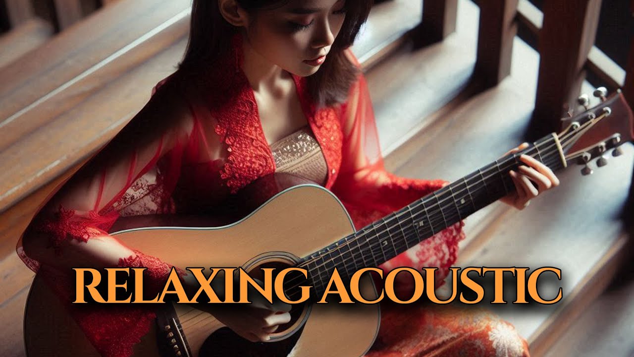Relaxing Indonesian Acoustic Guitar for Sleep & Focus - Scenic Rice Fields (1 Hour)