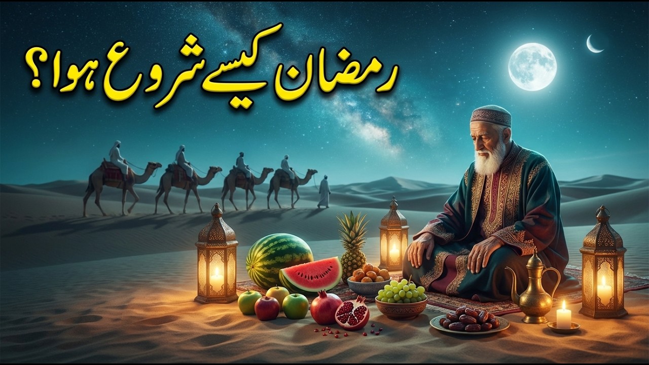 Ramadan Ka Pehla Roza Kab Rakha Gaya? | History of Ramadan in Islam | Complete Islamic Story Urdu
